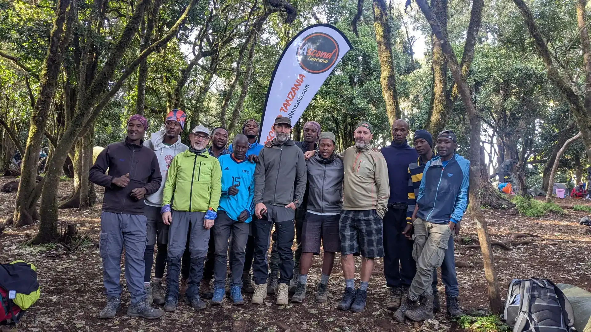 Summit Celebration at Uhuru Peak